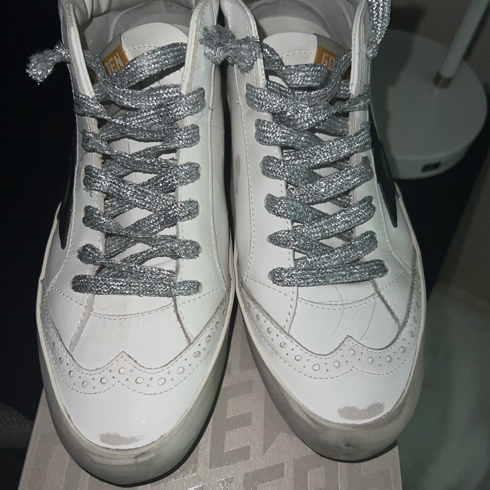 Golden Goose mid-star sneakers